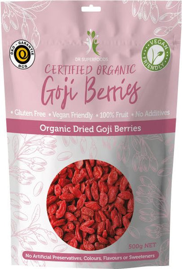Dr Superfoods Organic Dried Goji Berries 500g
