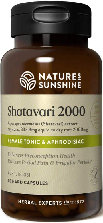 Natures Sunshine Shatavari 2000 2g 90caps