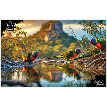 Lorikeet Friends 2.0 1000 Pieces Puzzle