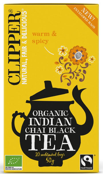 Clipper Organic Indian Chai Tea 20 Teabags