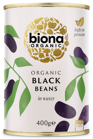 Biona Organic Black Beans 400g