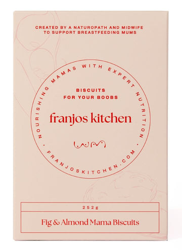 Franjo’s Kitchen Fig & Almond Tanker Topper Lactation Biscuits 252g