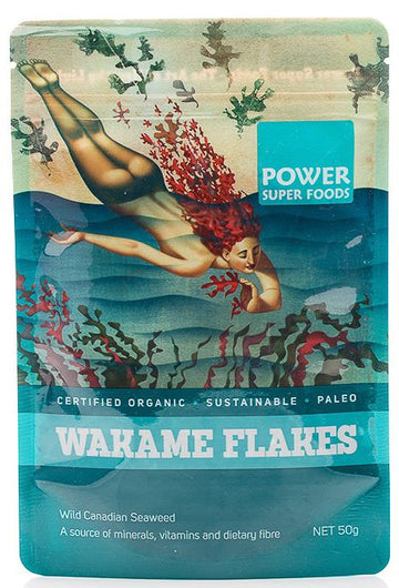 Power Super Foods Wakame Flake Organic 50g