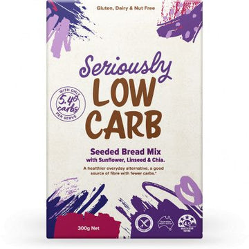 Seriously Low Carb Seeded Bread Mix G/F 300g