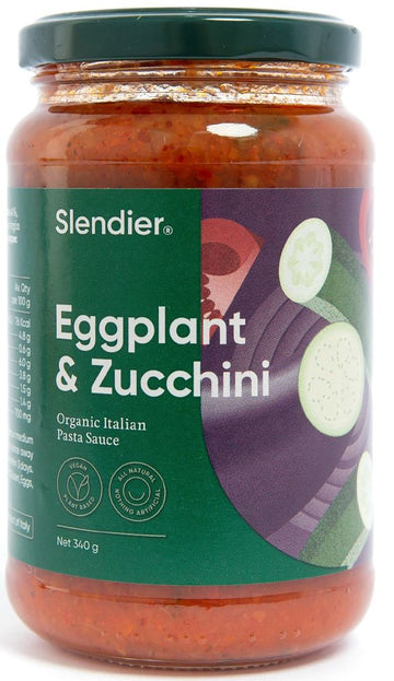 Slendier Eggplant & Zucchini Italian Ragu Style Sauce 340g