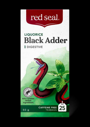 Red Seal Black Adder x 25 Tea Bags