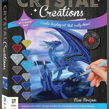Anne Stokes New Horizons Crystal Creations Kit | Diamond Painting Kit for Adults| Hinkler