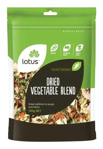Lotus Dried Vegetable Blend 100g