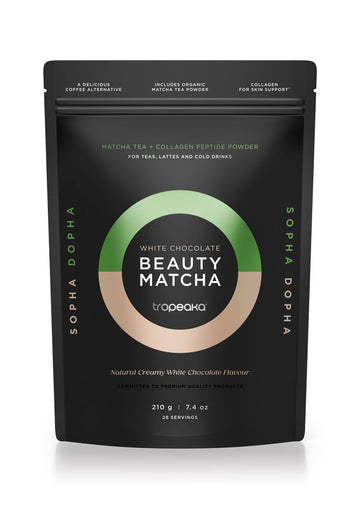 Tropeaka Beauty Matcha in White Chocolate Flavour 210g
