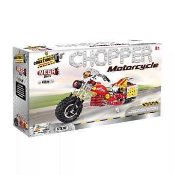 Construct It! - Mega Set - Chopper 450-Piece Metal Building Set