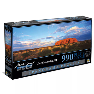 Mark Gray Panoramic Uluru Moonrise NT Jigsaw Puzzle 990 Pieces