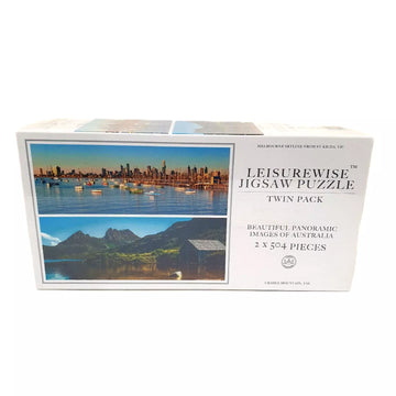 Leisurewise Panoramic Australian Landscape Jigsaw Puzzle (Twin Set) 2 Puzzles 504 Pieces EACH