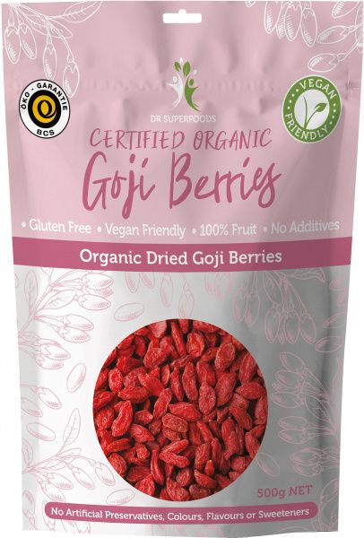 Dr Superfoods Organic Dried Goji Berries 500g