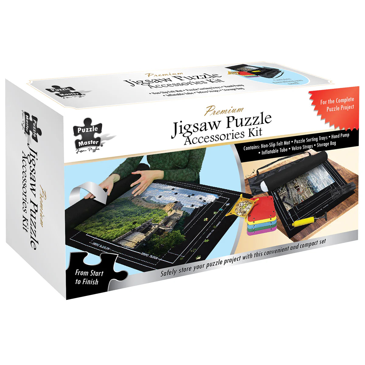 Premium Jigsaw Puzzle Accessories Kit by Puzzle Master