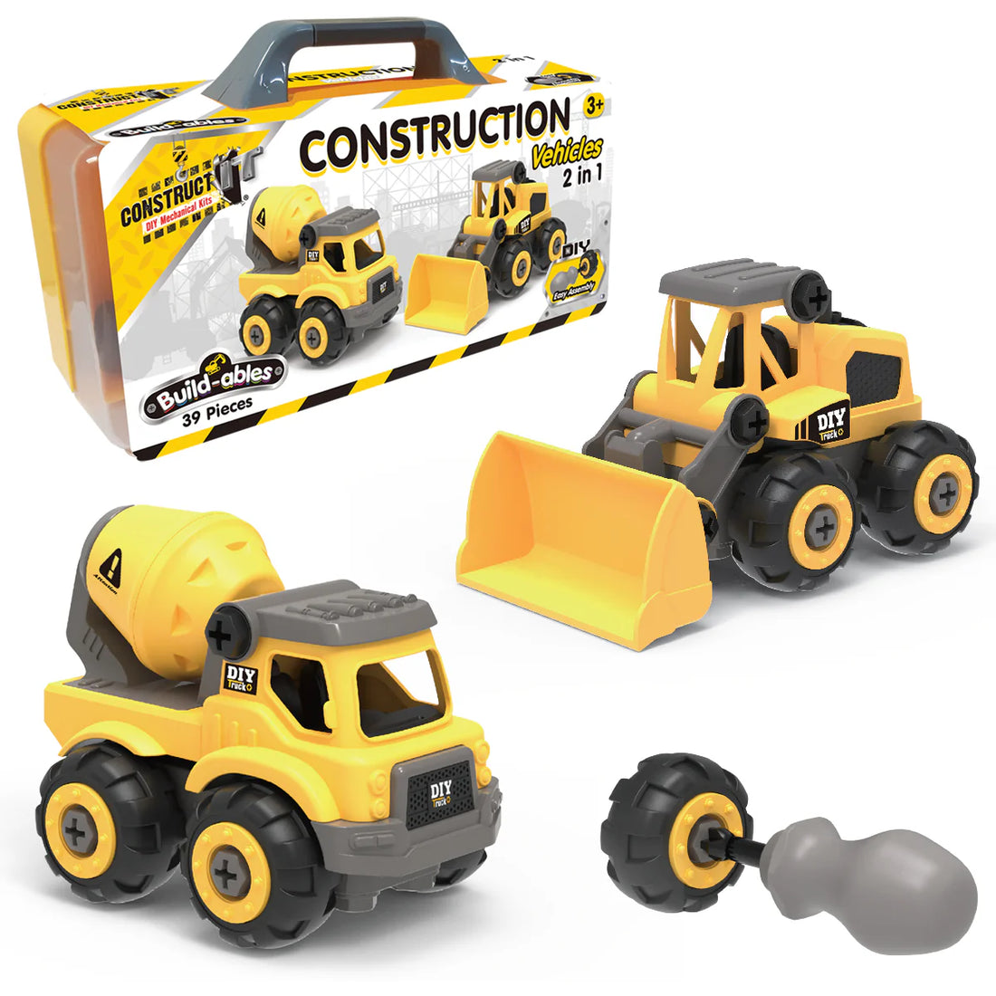 Build-ables - Construction Vehicles 2 in 1