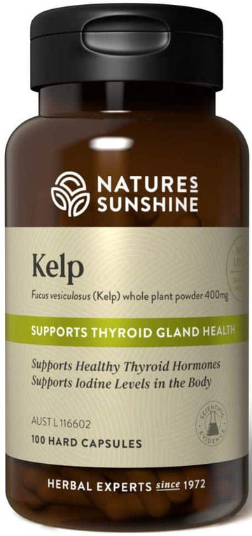 Natures Sunshine Kelp 400mg 100caps