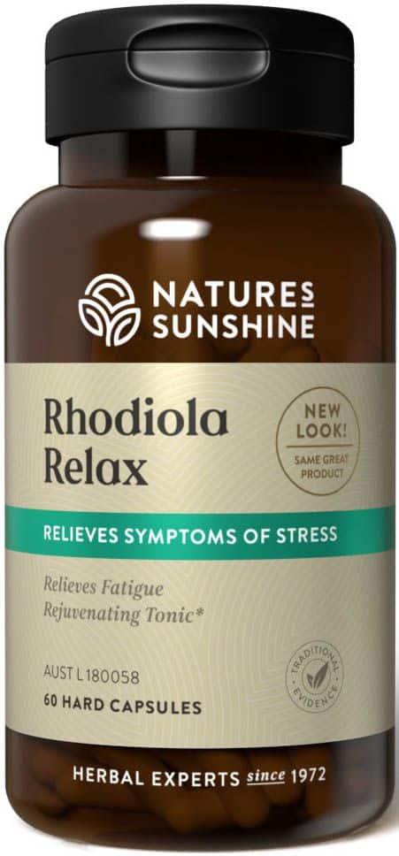 Natures Sunshine Rhodiola Relax 60caps