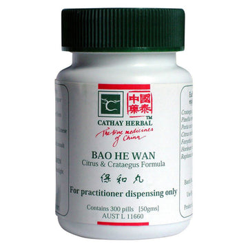 Bao He Wan 保和丸 Citrus & Crataegus Formula (Bao He Wan) 300's