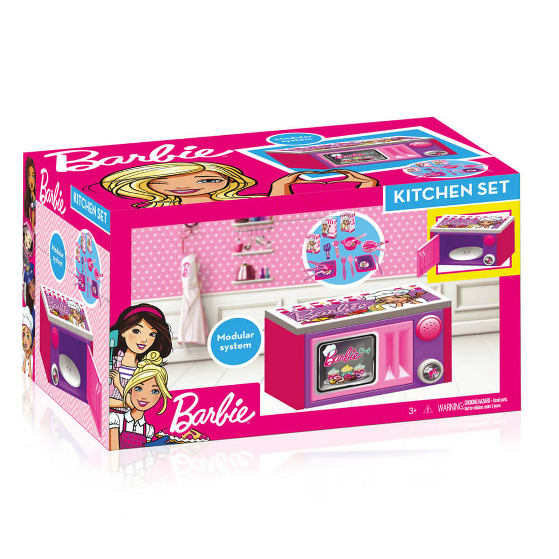 Barbie Kids Electronic Toy Microwave