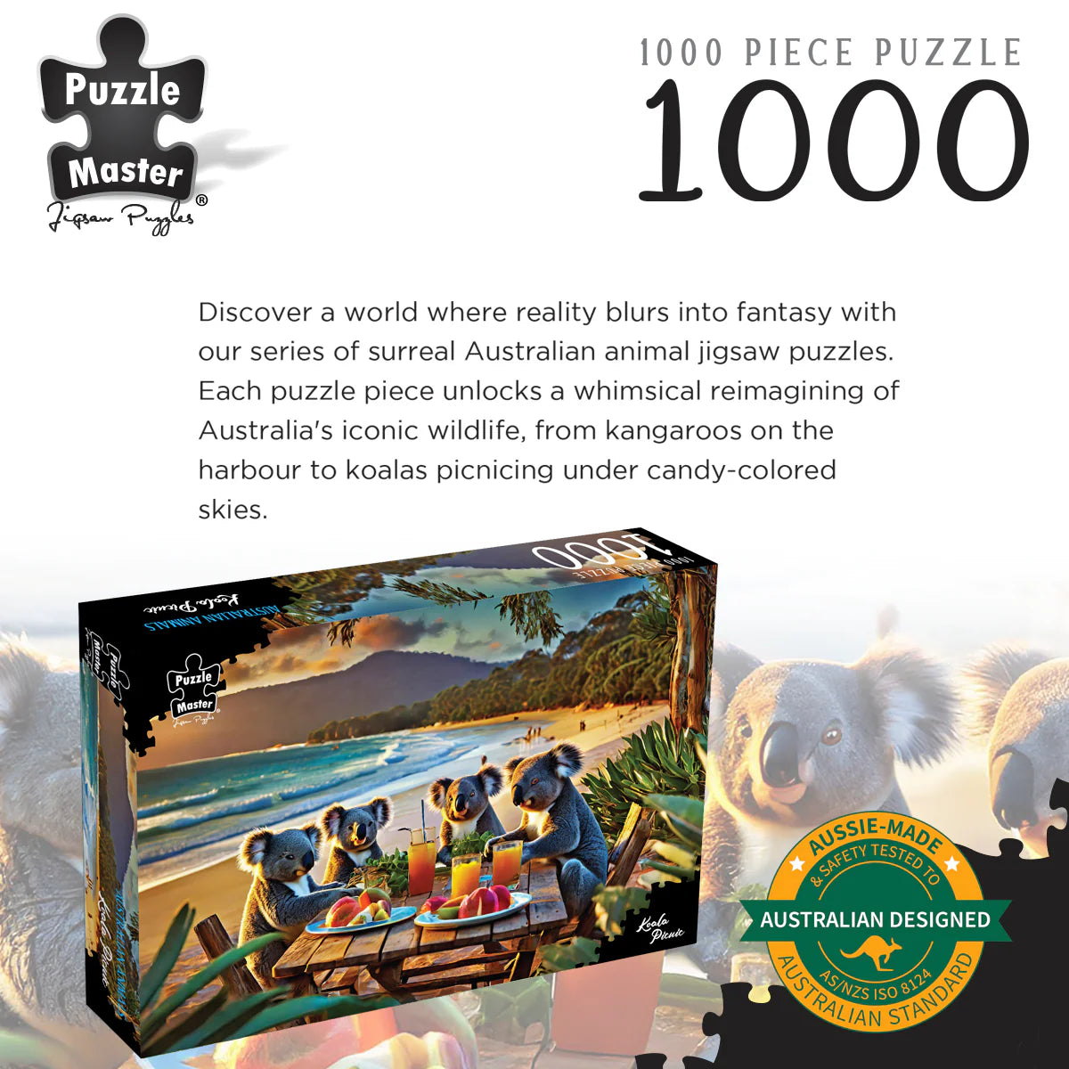 Koala Picnic 1000 Piece Puzzle