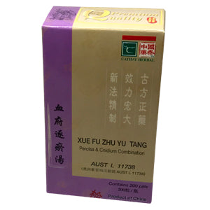 Persica & Cnidium Combination XUE FU ZHU YU TANG  200 Pills
