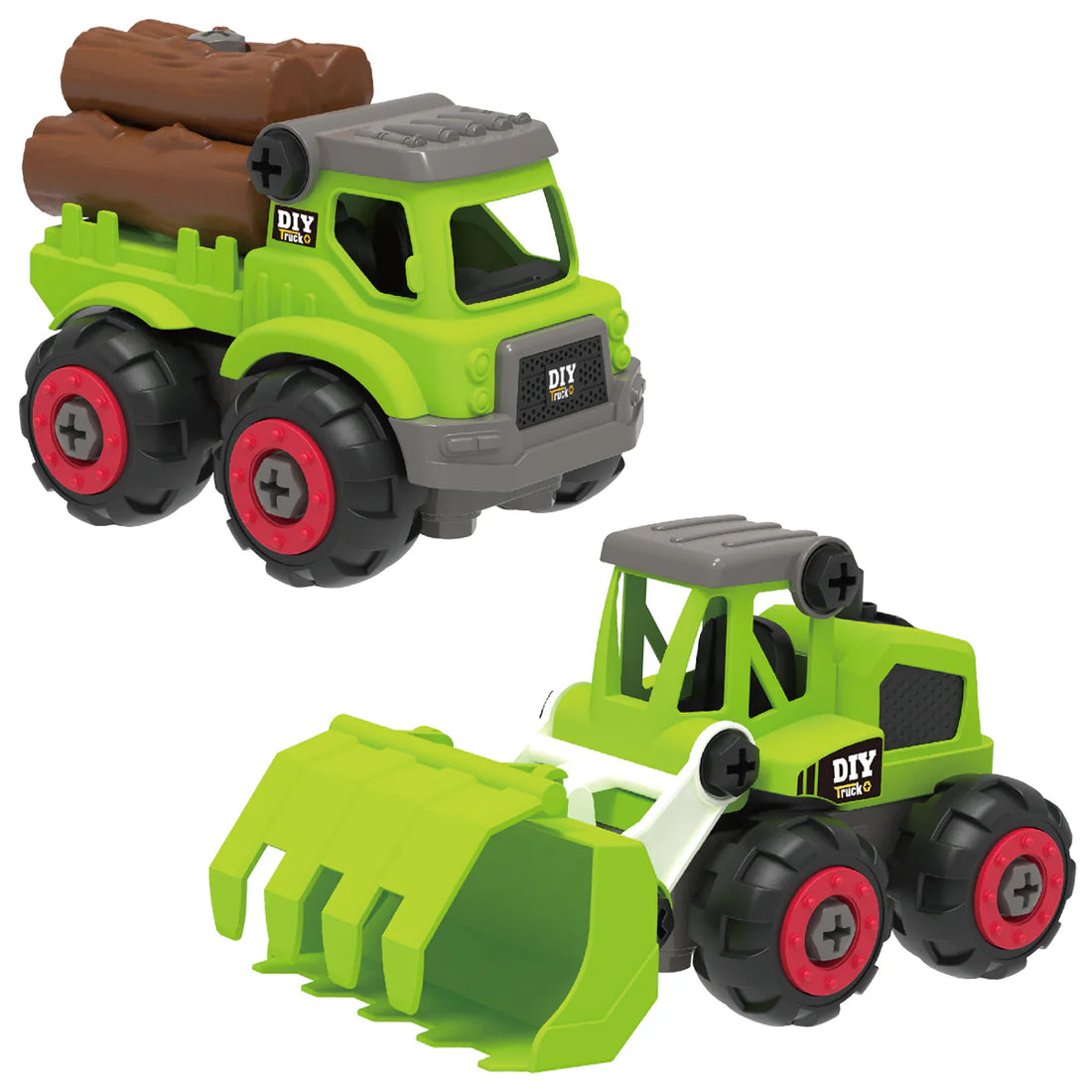 Build-ables - Forestry Vehicles 2 in 1  Construct IT