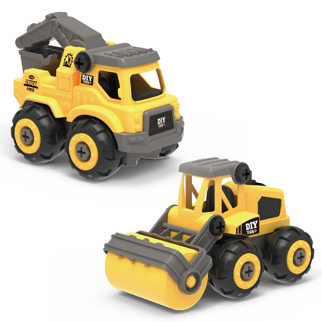 Build-ables - Roadworks Vehicles 2 in 1  -Construct IT