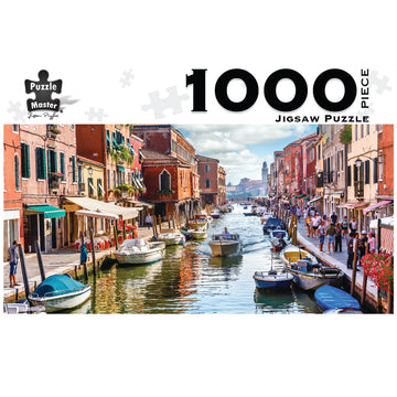Island Murano Venice 1000 Piece Puzzle
