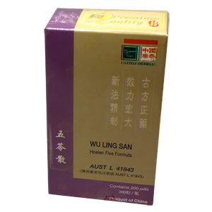 Hoelen Five Formula WU LING SAN  200 Pills