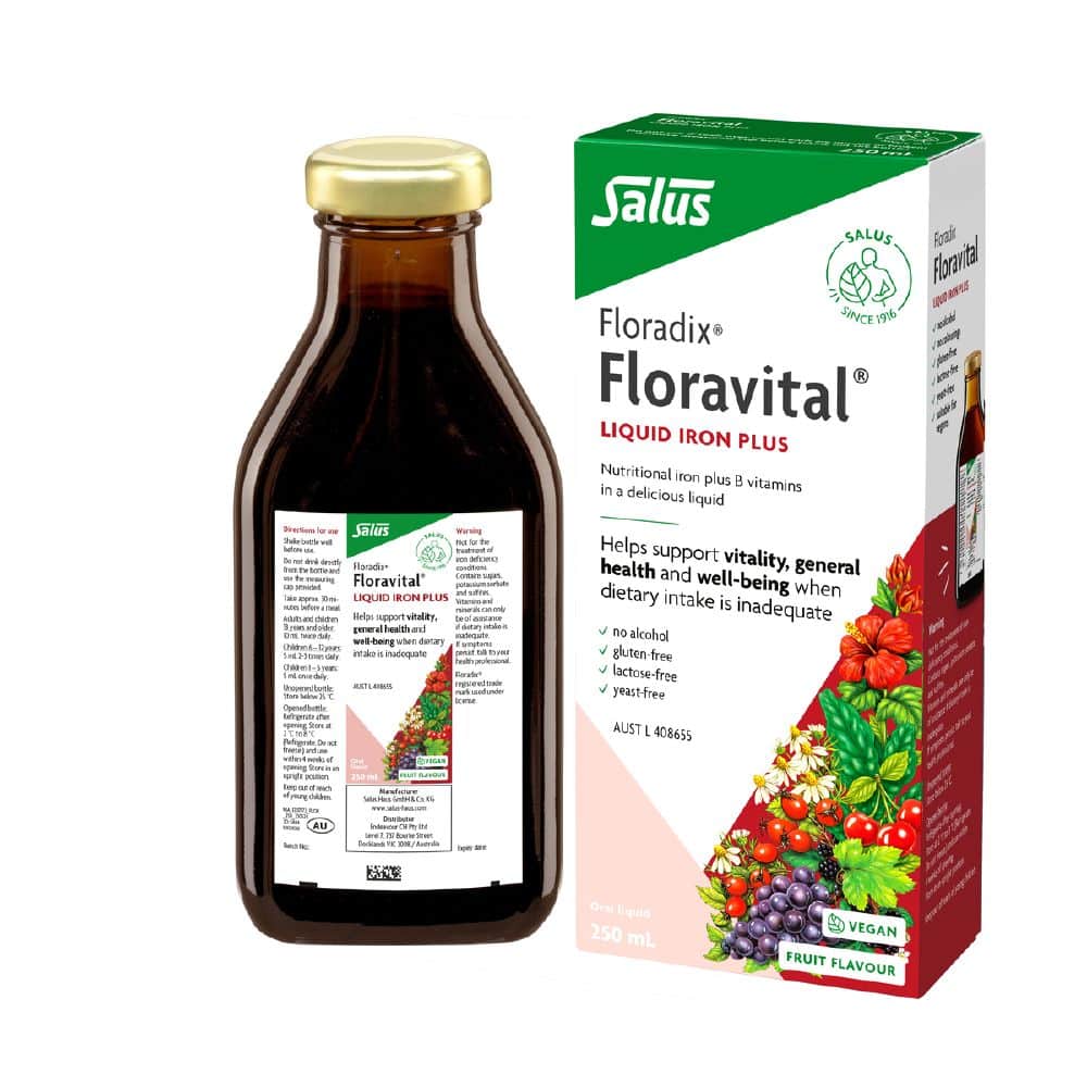 Floradix Floravital Liquid Iron Plus 250ml