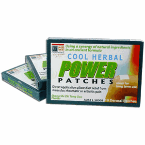 Cool Herbal Power Patch (SHANG SHI ZHI TONG PLASTER)