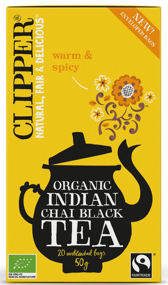 Clipper Organic Indian Chai Tea 20 Teabags