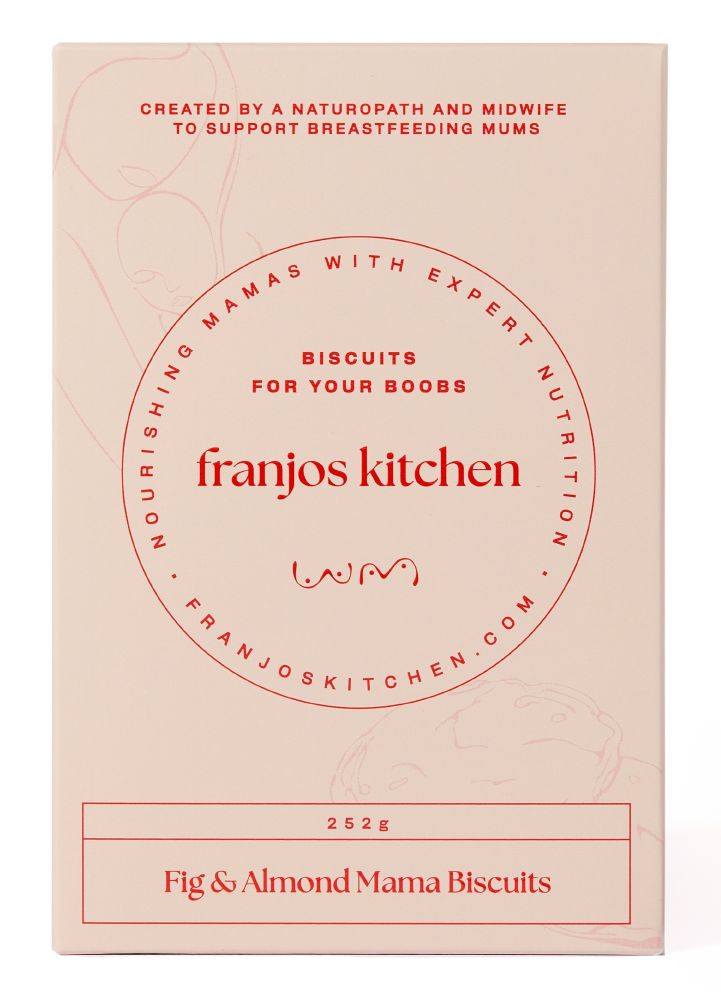 Franjo’s Kitchen Fig & Almond Tanker Topper Lactation Biscuits 252g