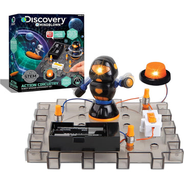 Discovery Mindblown Circuitry Action Robot Spinner Experiment Set
