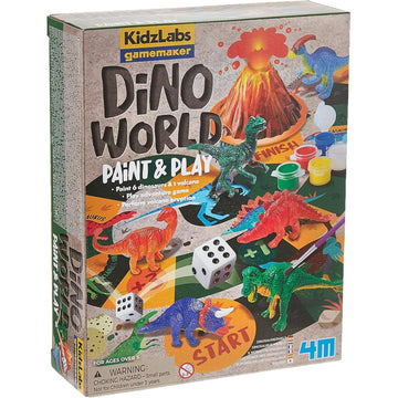 4M - Kidzlabs GameMaker - Dino World Paint & Play