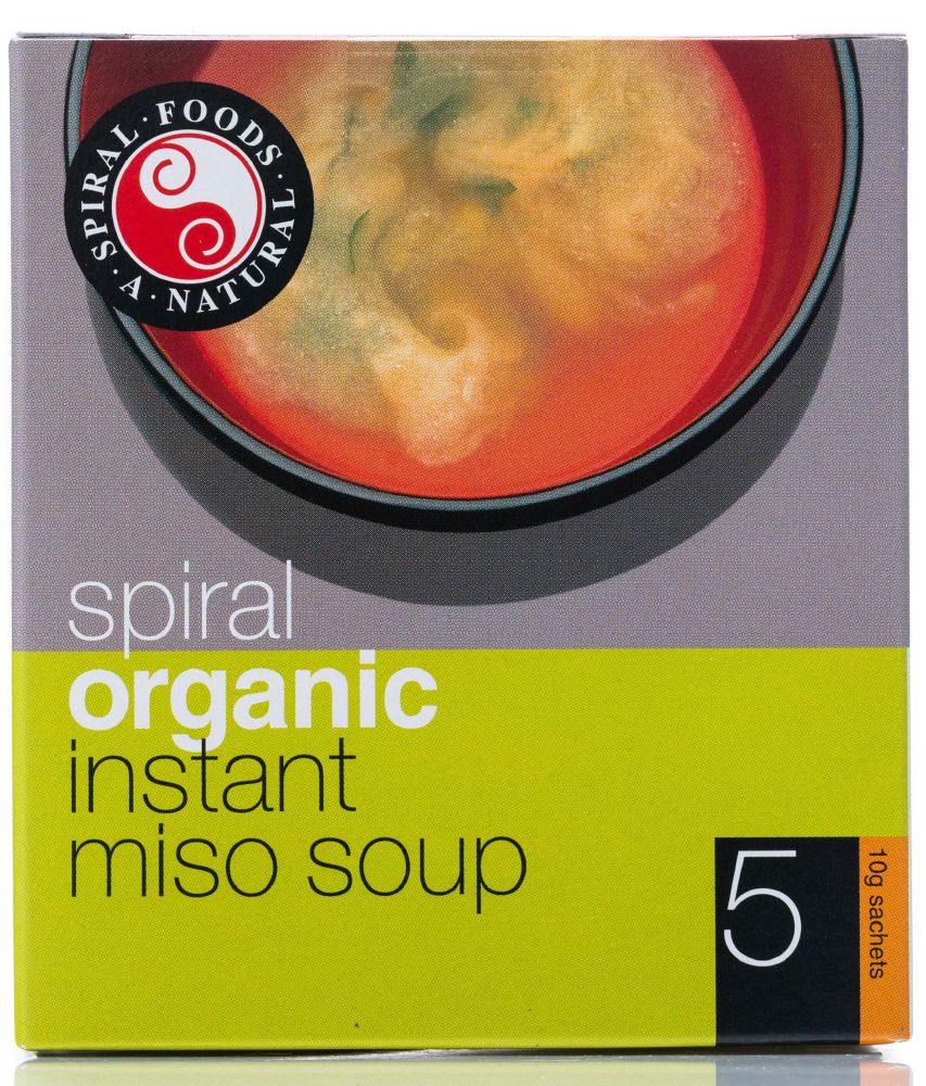 Spiral Organic Instant Miso Soup 5x10g Sachets