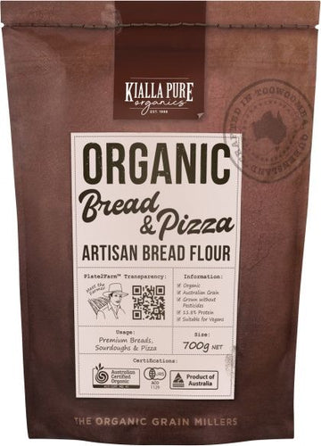 Kialla Organic Bread and Pizza Flour 700g