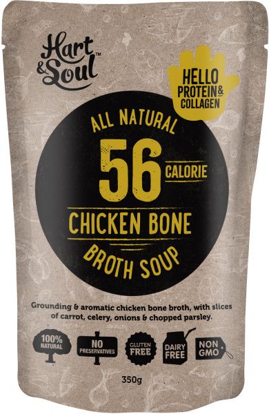 Hart & Soul Chicken Broth Soup 350g