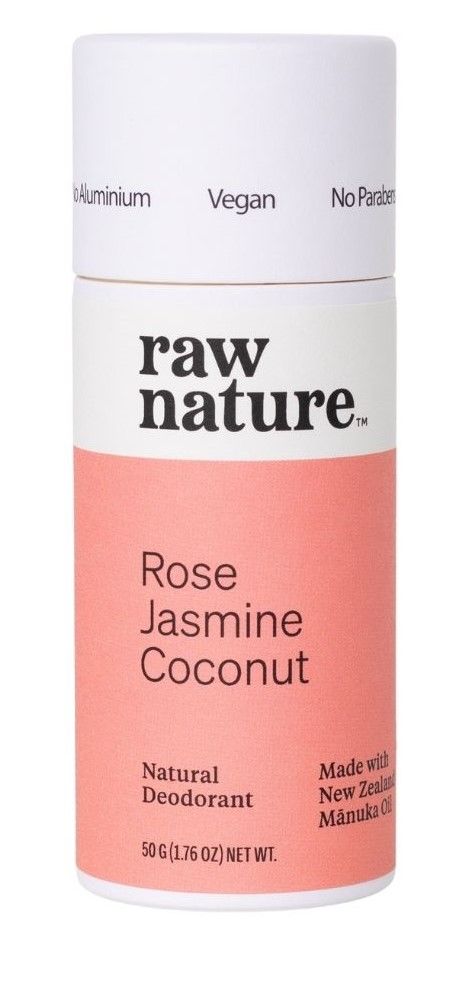 Raw Nature Deodorant Rose + Jasmine 50g