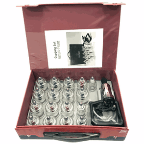 Magnetic Vacuum Cupping Set (Ci Xing Zhen Kong Ba Guan)
