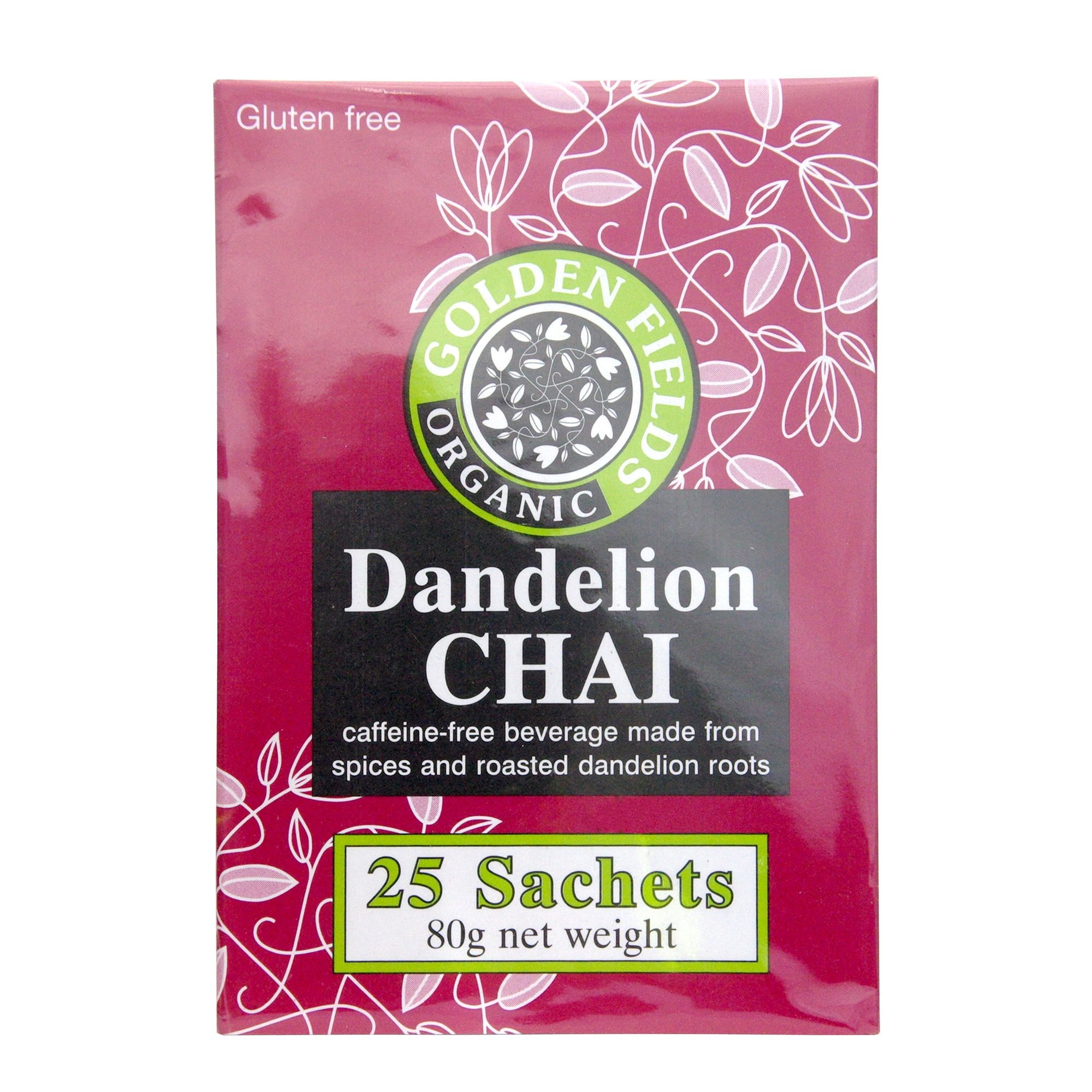 Golden Fields Organic Dandelion Chai 80g - 25 Sachets