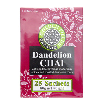 Golden Fields Organic Dandelion Chai 80g - 25 Sachets