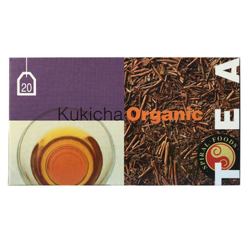 Spiral Foods Organic Kukicha (Bancha) Tea Bags 40g - 20 Sachets