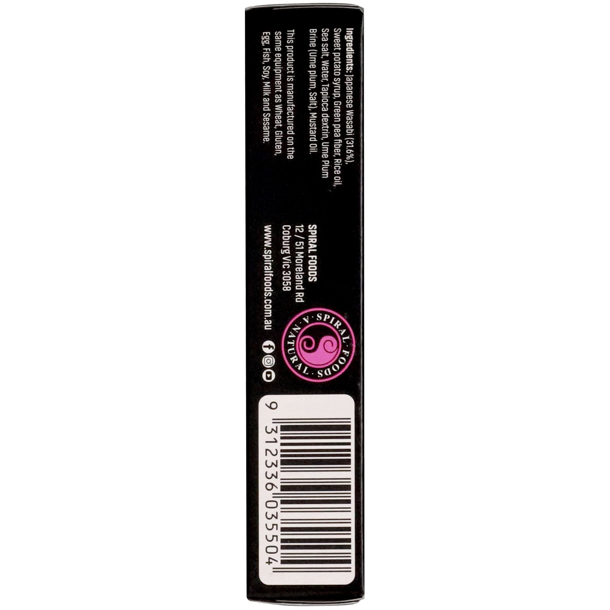 Spiral Foods Wasabi Paste 43g