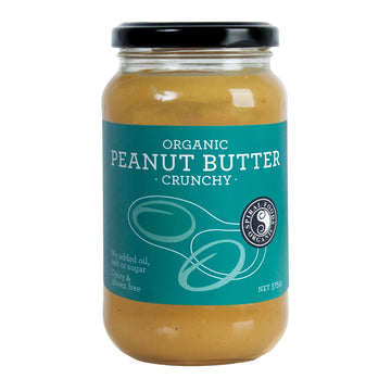 Spiral Foods Organic Crunchy Peanut Butter 375g