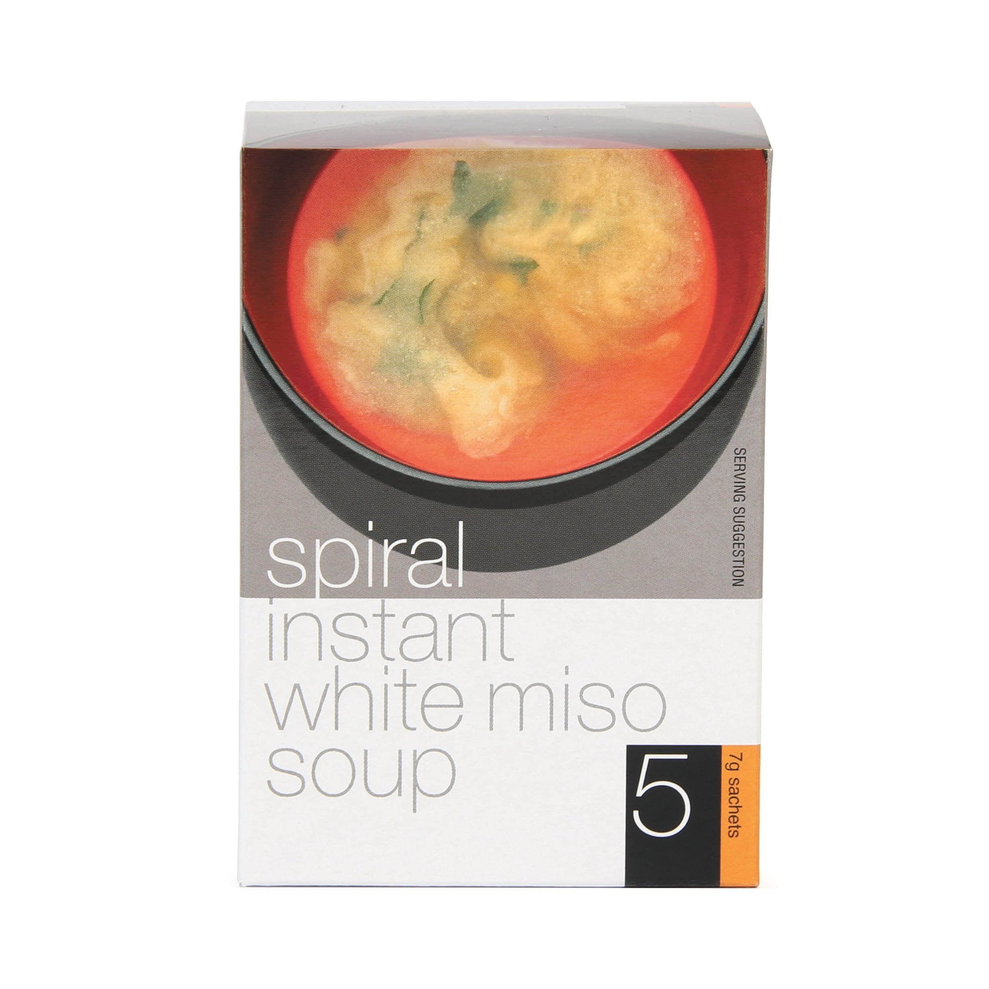 Spiral Foods Instant White Miso Soup 7g - 5 Pack