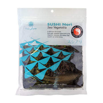 Spiral Foods Nori Sheets (Toasted) 25g (10 sheets)