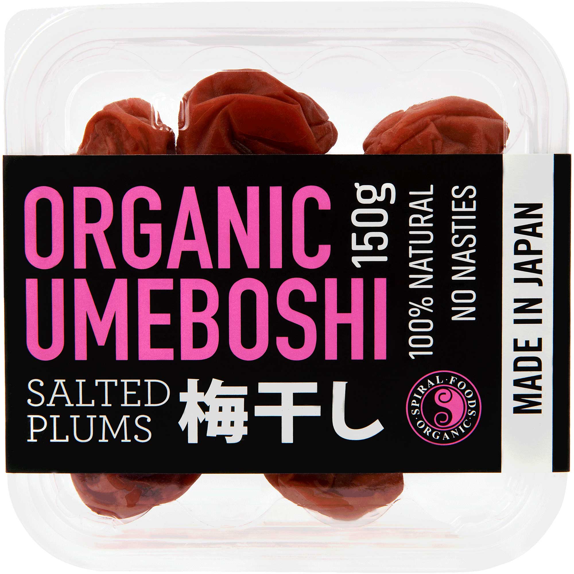 Spiral Foods Organic Umeboshi Plums 150g
