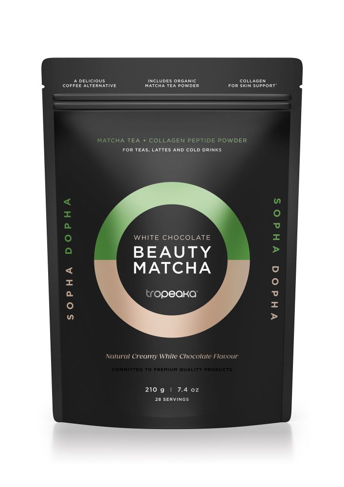 Tropeaka Beauty Matcha in White Chocolate Flavour 210g