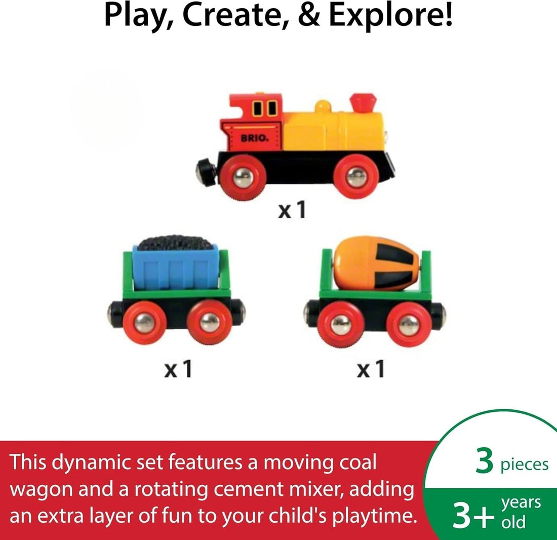 BRIO WORLD 33319 Battery Operated Action Train